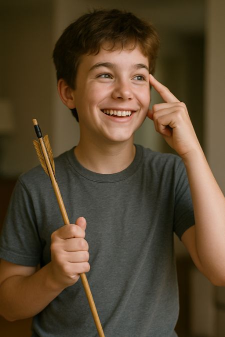 menino feliz